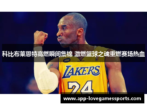 科比布莱恩特高燃瞬间集锦 激燃篮球之魂重燃赛场热血